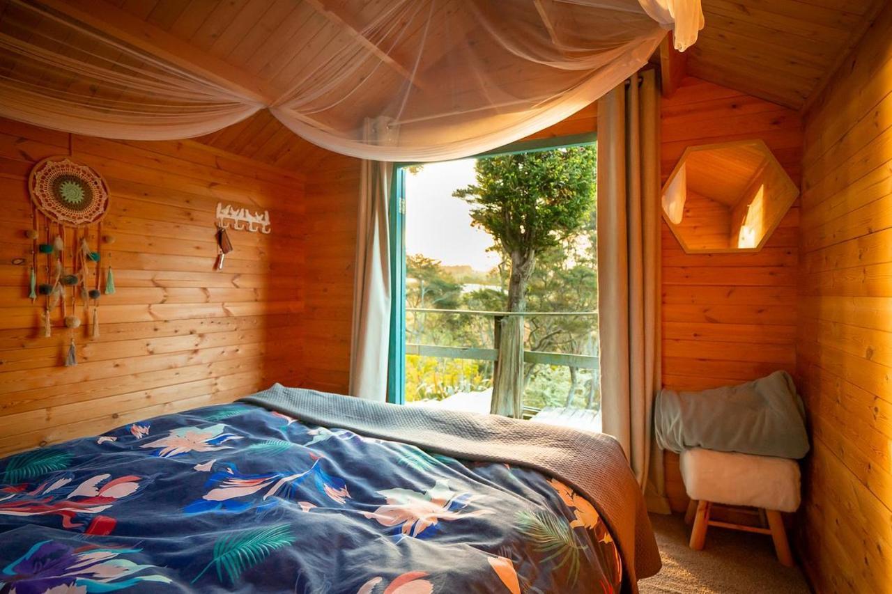 Tui Ridge Eco Cabins Aongatete Экстерьер фото
